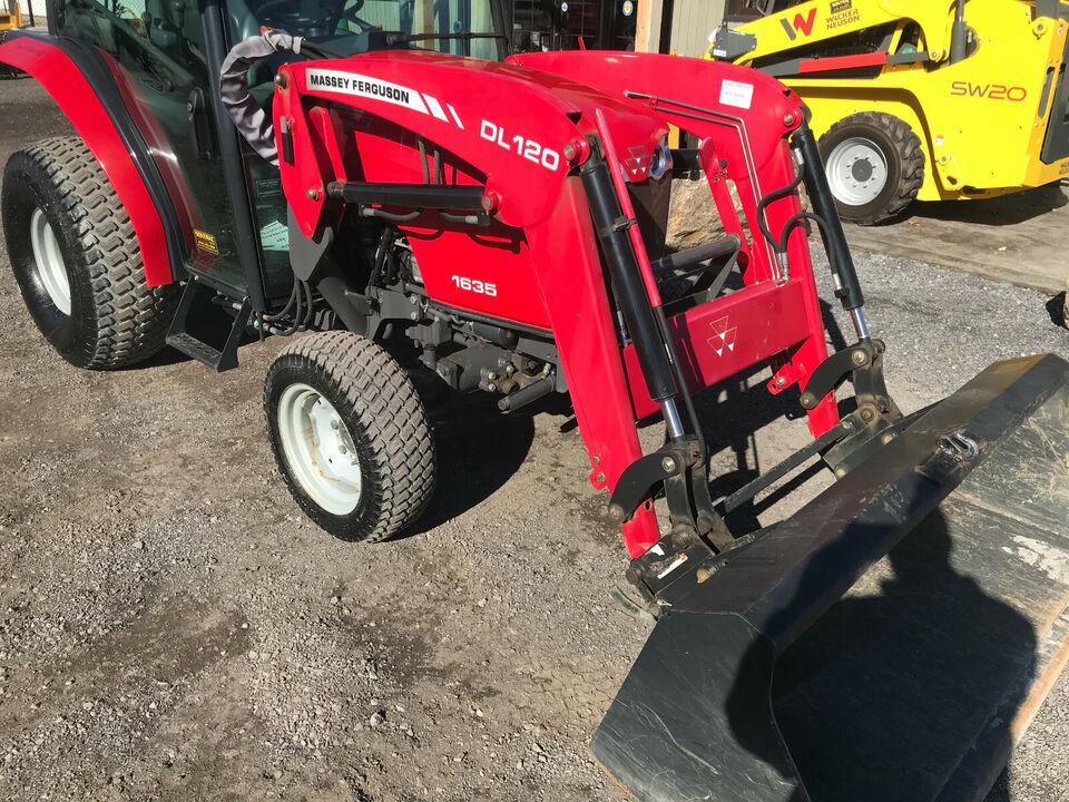 11 Massey Ferguson 1635 Compact Tractor Cab Loader For Sale