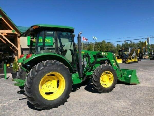 2015 JOHN DEERE 5085E TRACTOR WITH CAB, LOADER, 2 REAR SCV -MINT for sale