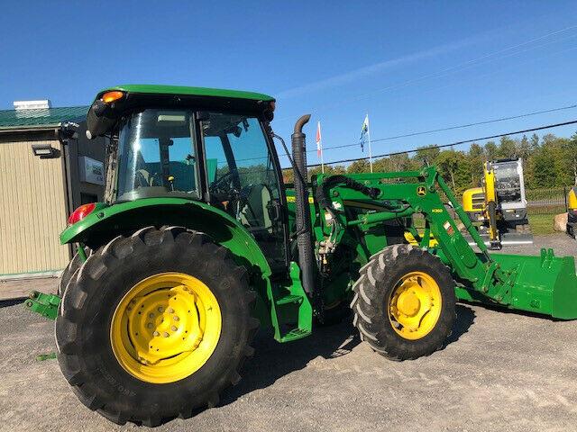 2017 JOHN DEERE 5100M – CAB TRACTOR WITH LOADER – 100 HP for sale