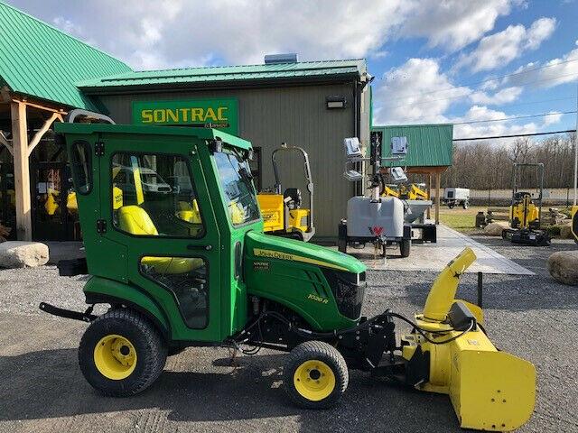 2012 JOHN DEERE 1026R – WITH CAB AND FRONT BLOWER for sale