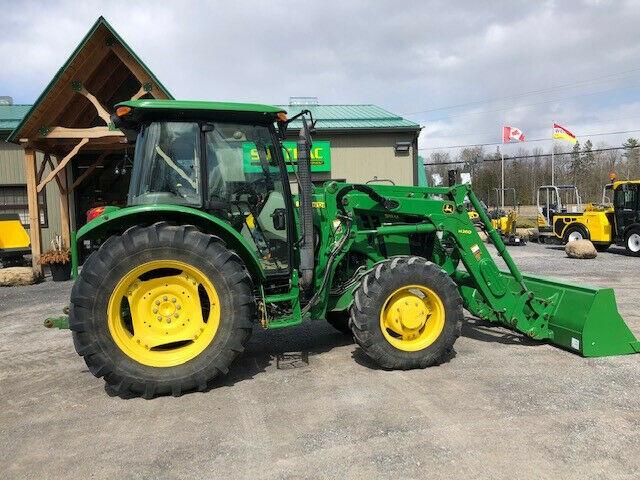 2014 JOHN DEERE 5115M – CAB TRACTOR WITH LOADER – 100 HP for sale