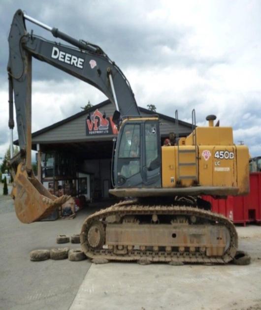 John Deere 450D LC Excavator Parts